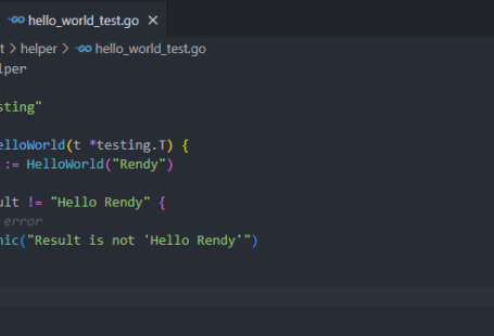 Function unit test hello world