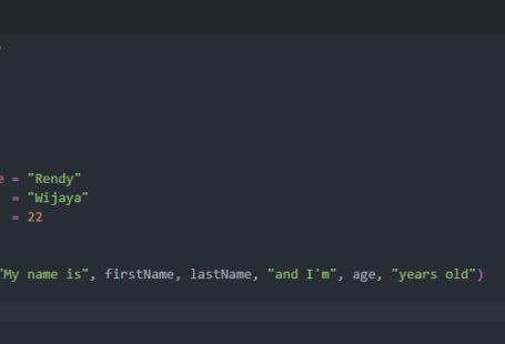 Cara membuat multiple variable pada golang