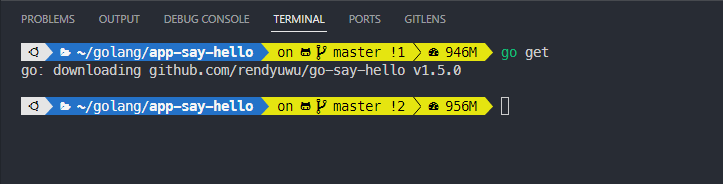 Output update dependency