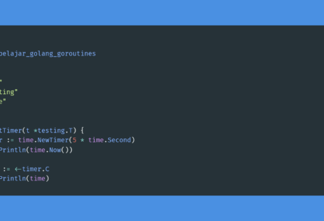 Kode program timer