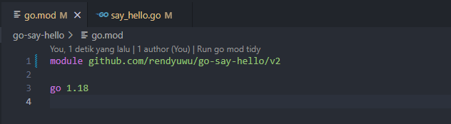 Update file go mod