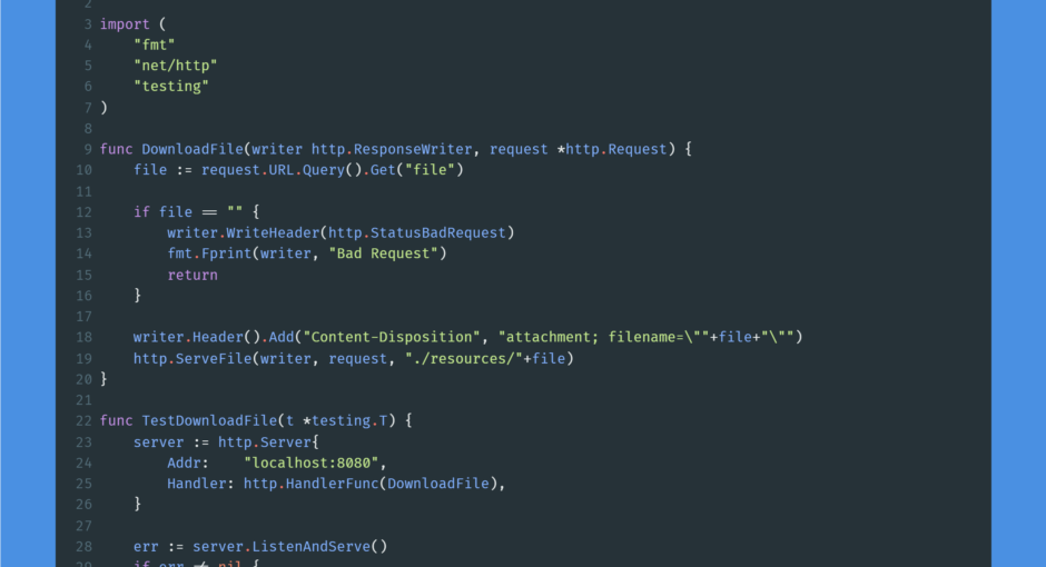 Kode program : Download file