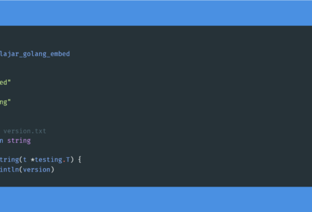 Kode program : Embed string