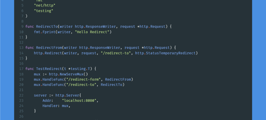 Kode program : Redirect
