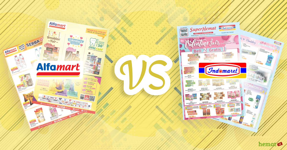 Promo Alfamart VS Indomaret