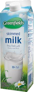 susu skimmed milk atau susu skim greendfields