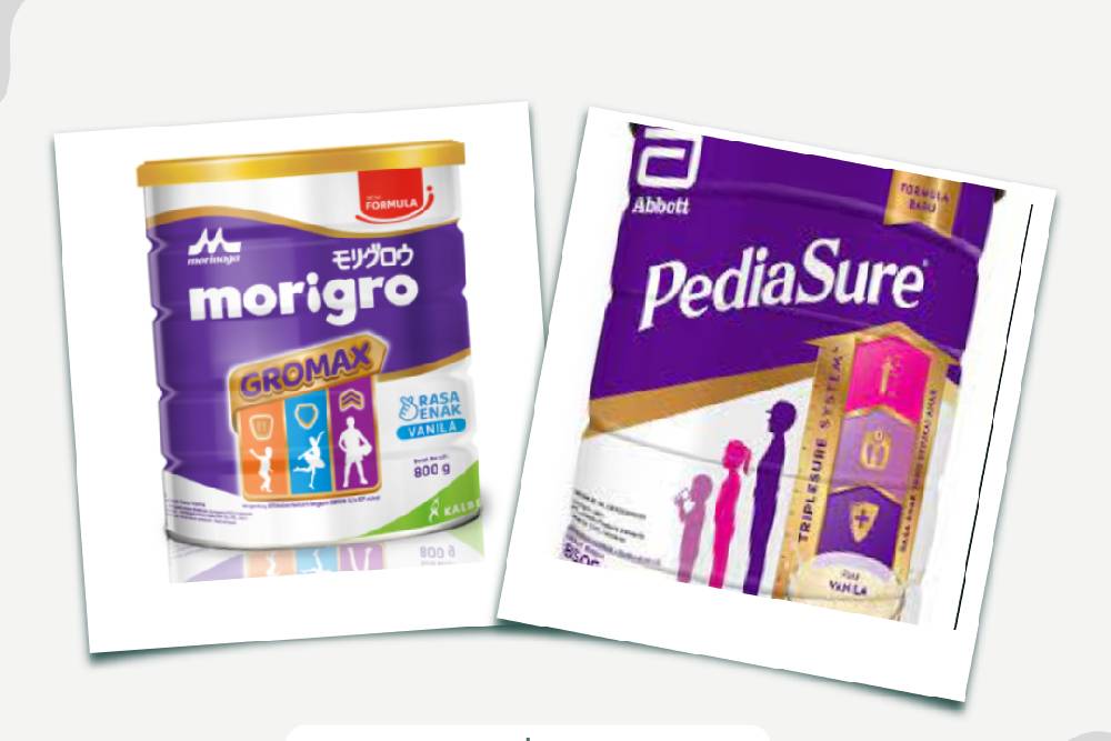 Perbandingan Susu Morinaga Morigro dan PediaSure