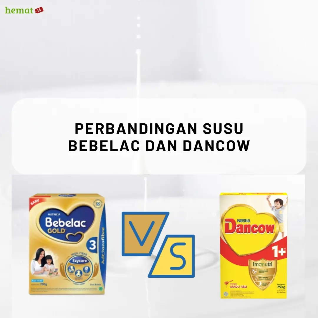 Perbandingan Susu Bebelac dan Susu Dancow