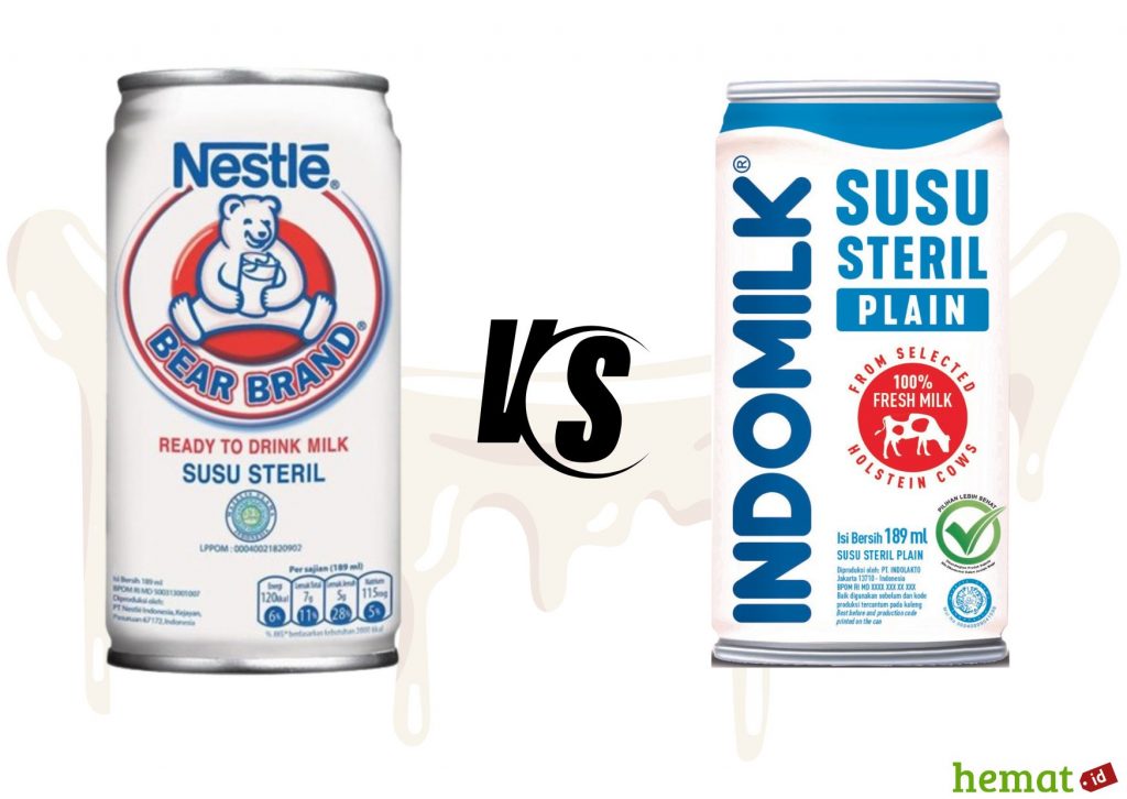 Perbandingan Susu Steril: Bear Brand dan Indomilk Susu Steril - Artikel ...