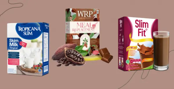 Perbandingan Susu Diet : Tropicana Slim, WRP dan Slim & Fit