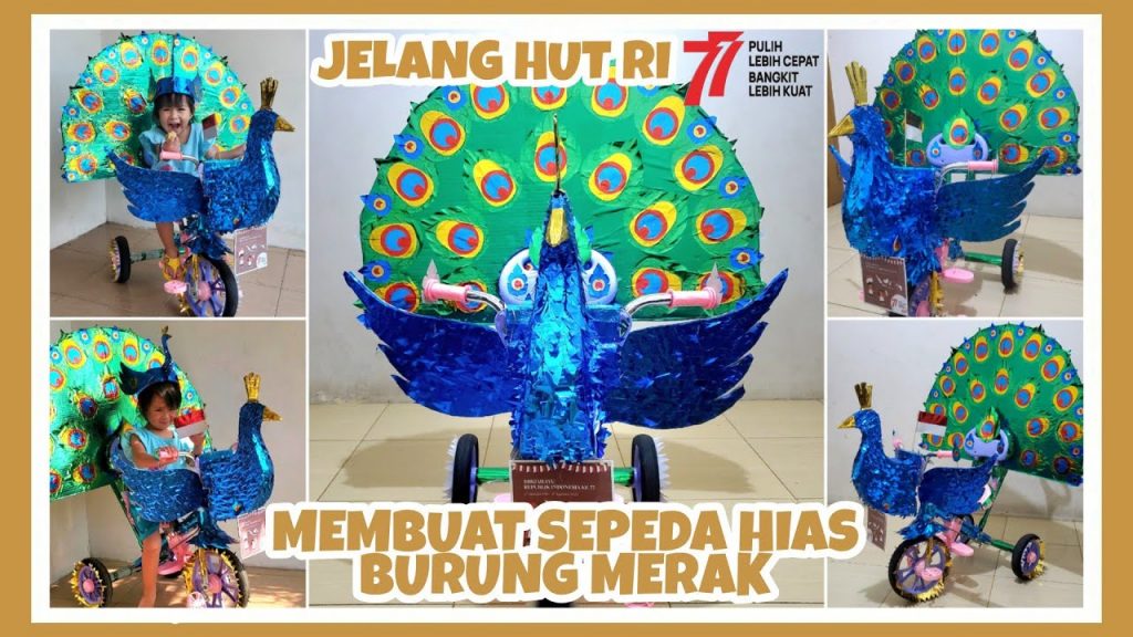 30 Ide Sepeda Hias Karnaval 17 Agustus yang Unik dan Menarik - Artikel