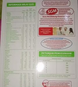 Perbandingan Susu Bebas Laktosa : Lactogen Lactose Free vs SGM LLM ...