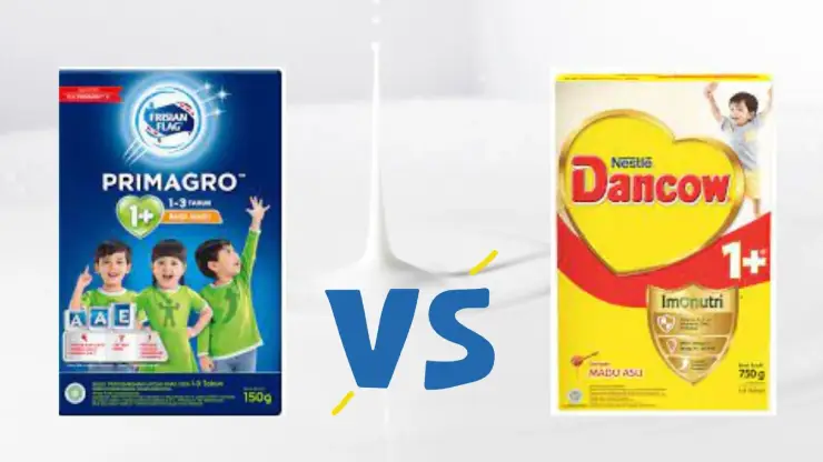 Perbandingan Susu Frisian Flag Primagro dan Dancow Kinder