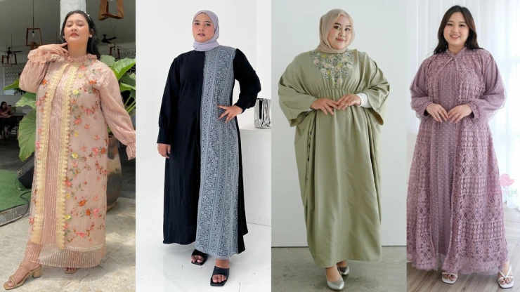 Model Gamis yang Cocok untuk Orang Gemuk Terbaru 2025