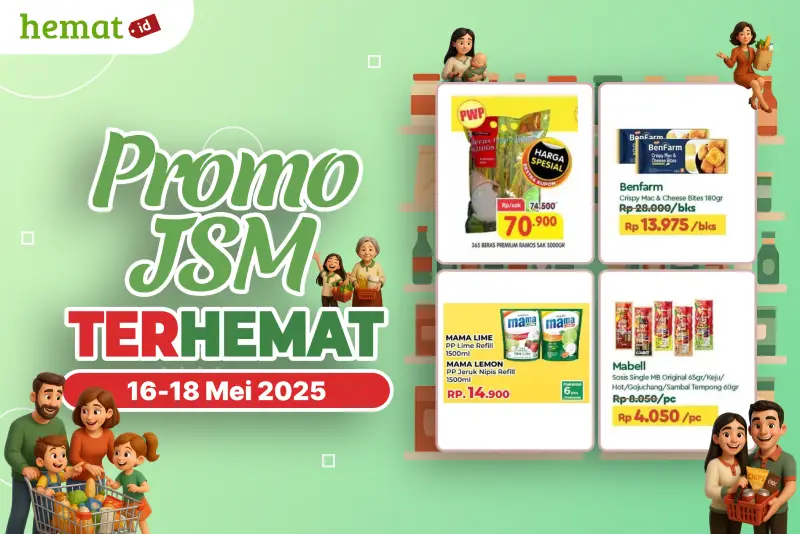 Promo JSM Hari Ini 16-18 Mei 2025