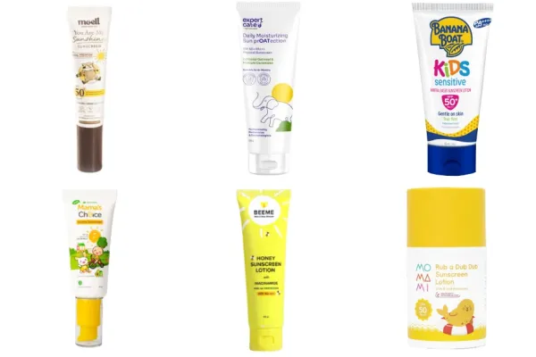 10 Merk Sunblock Anak