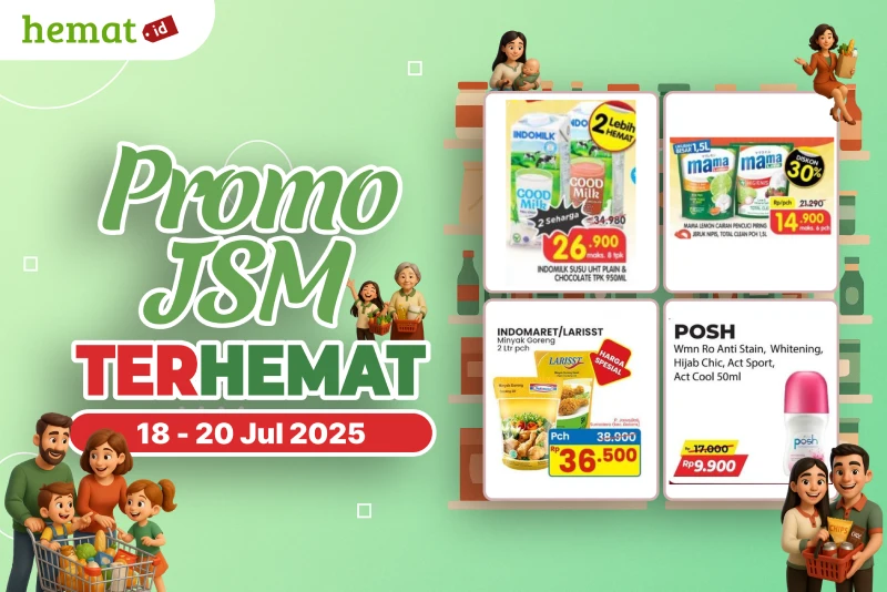 Promo JSM Hari Ini 18-20 Juli 2025