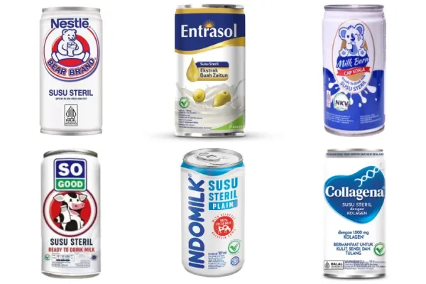 10 Merk Susu Steril Terbaik