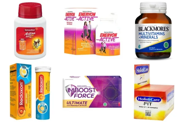 10 Merk Vitamin untuk Daya Tahan Tubuh Agar Tidak Mudah Lelah