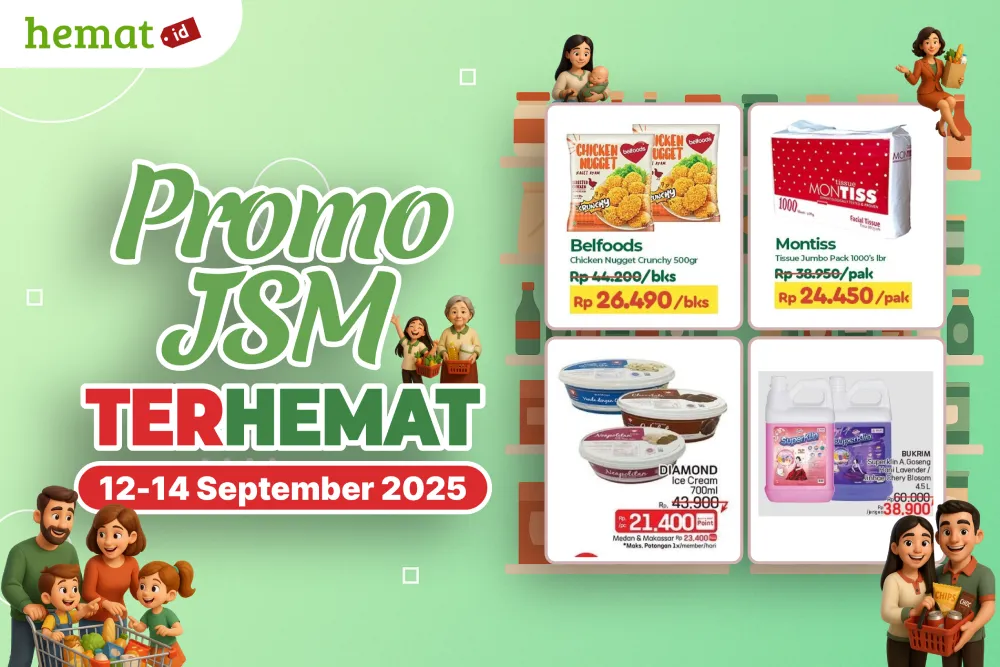 Promo JSM Hari Ini 12-14 September 2025