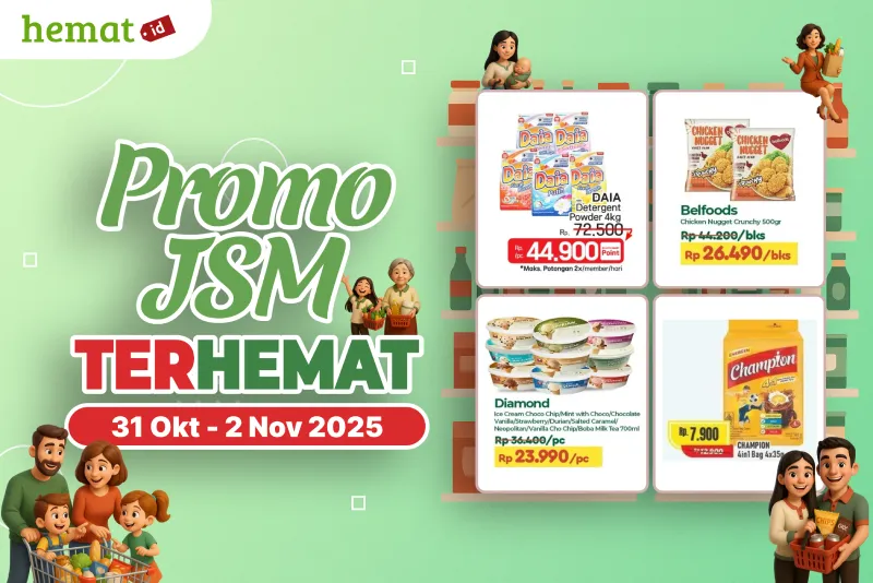 Promo JSM Hari Ini 31 Oktober – 2 November 2025