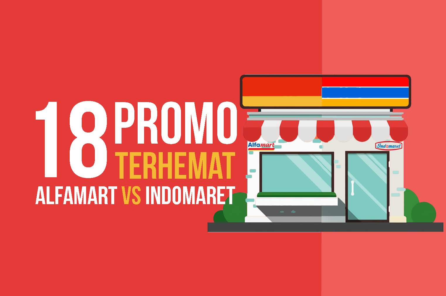 Harga Termurah Promo Alfamart VS Indomaret 11-13 Feb