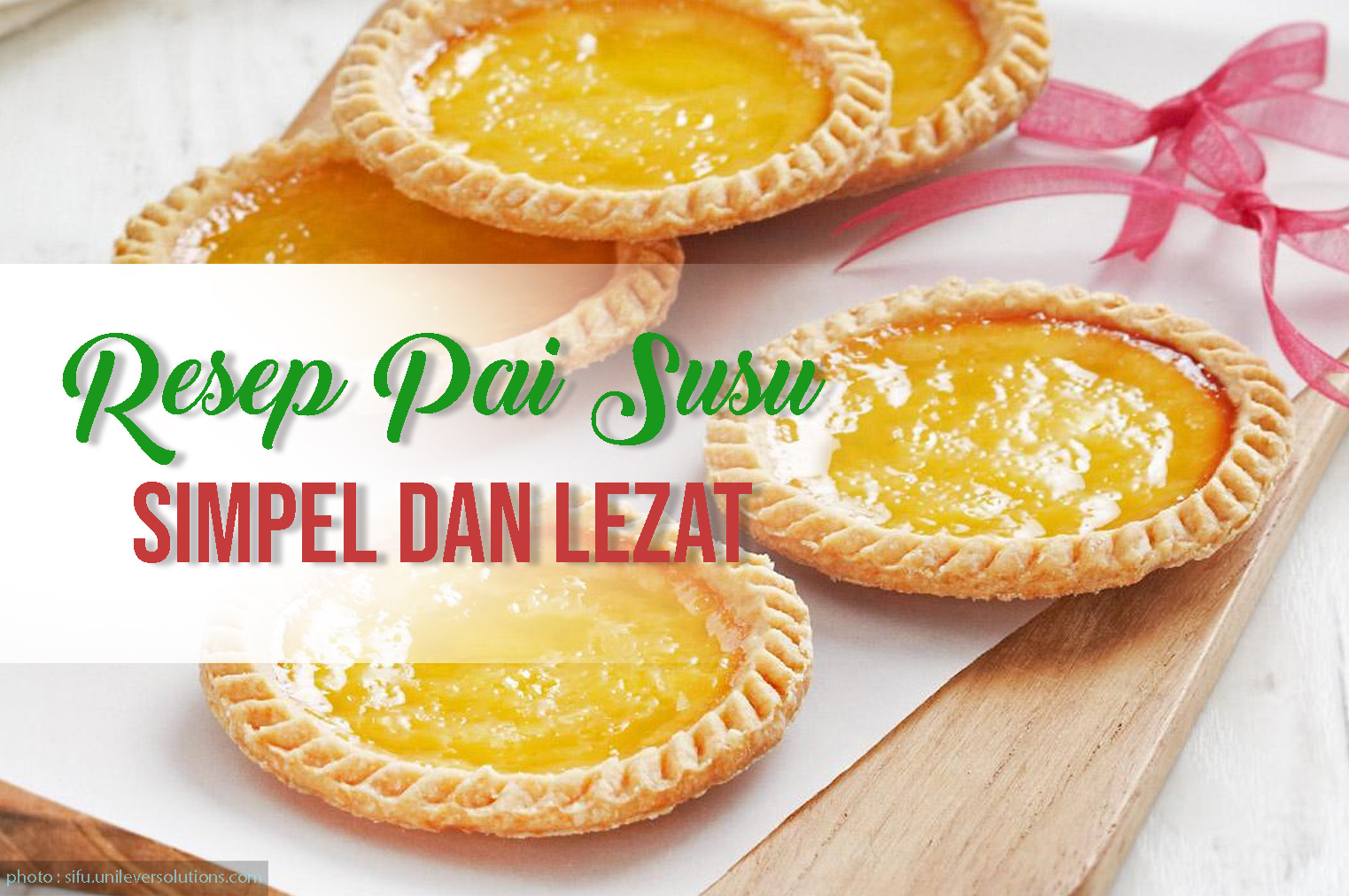 Resep Pai Susu Simpel dan Lezat