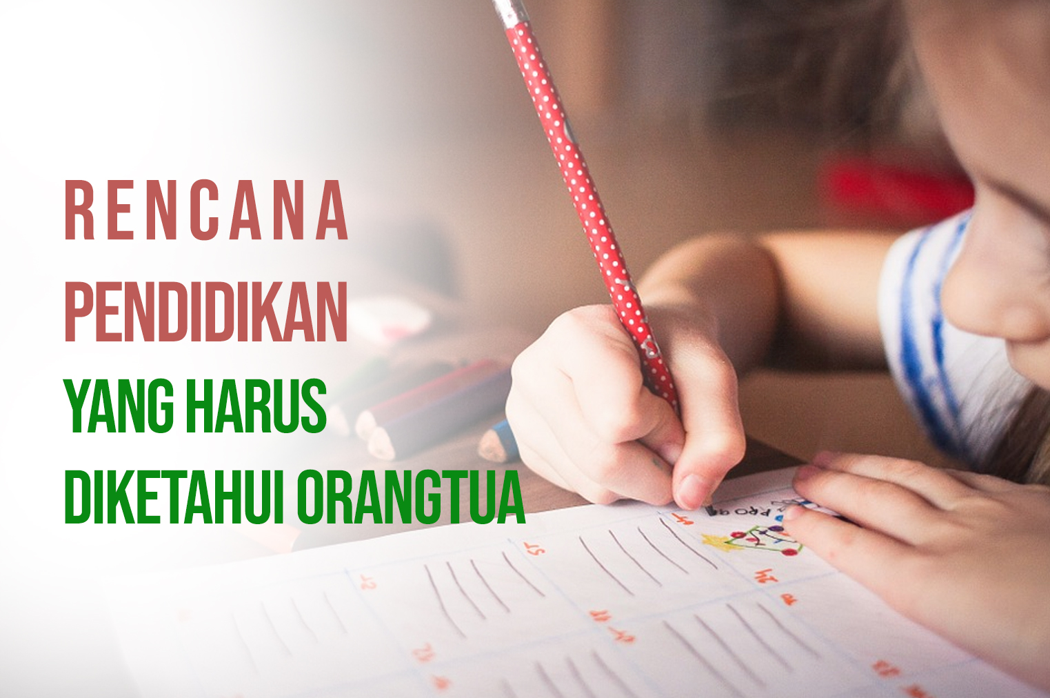 Rencana Pendidikan yang Harus Diketahui Orangtua