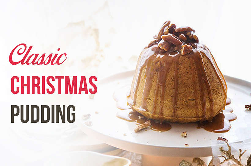 Resep Classic Christmas Pudding dengan Saus Butterscotch