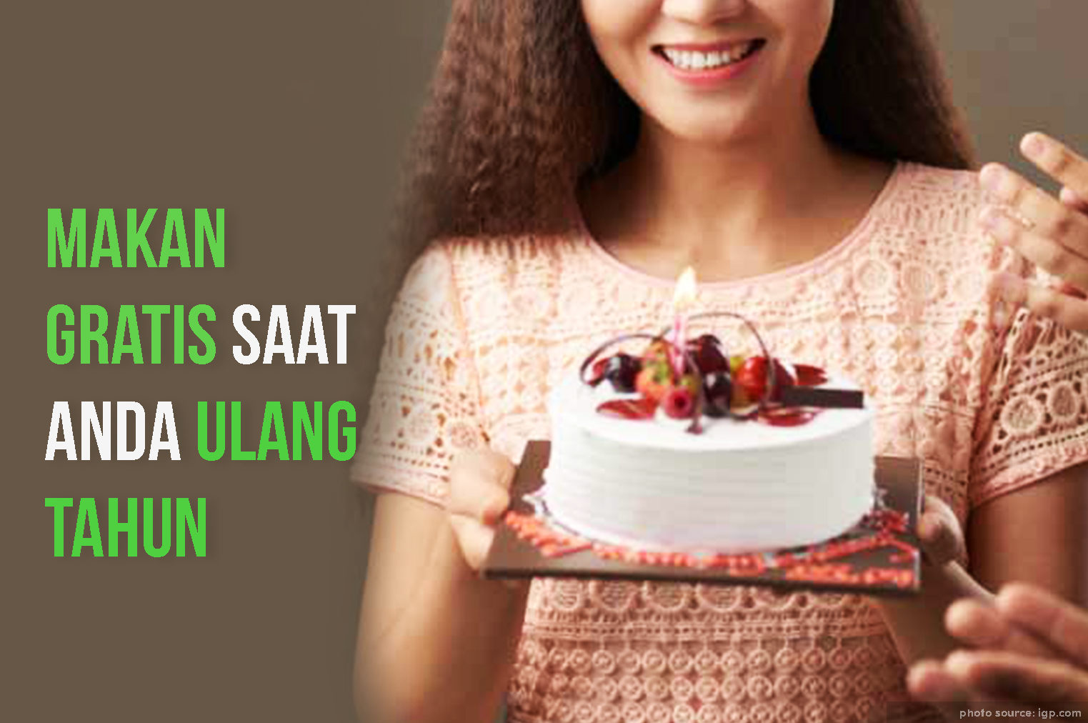 Lagi Ulang Tahun? 5 Tempat Makan ini Akan Traktir Anda!