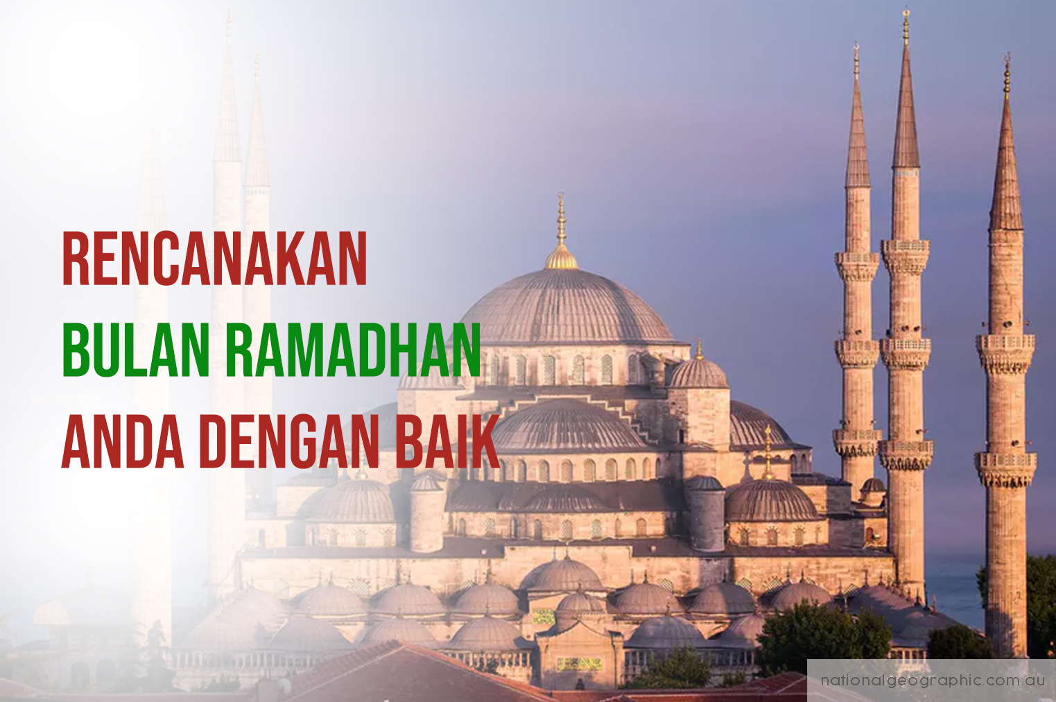 Rencanakan Bulan Ramadhan Anda dengan Baik