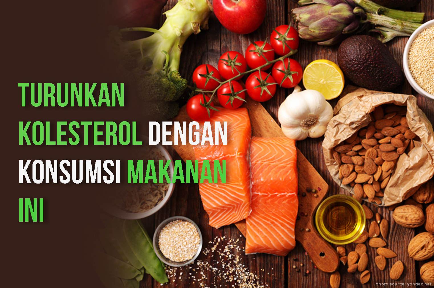 Anda Mau Turunkan Kolesterol? 10 Makanan Ini Solusinya