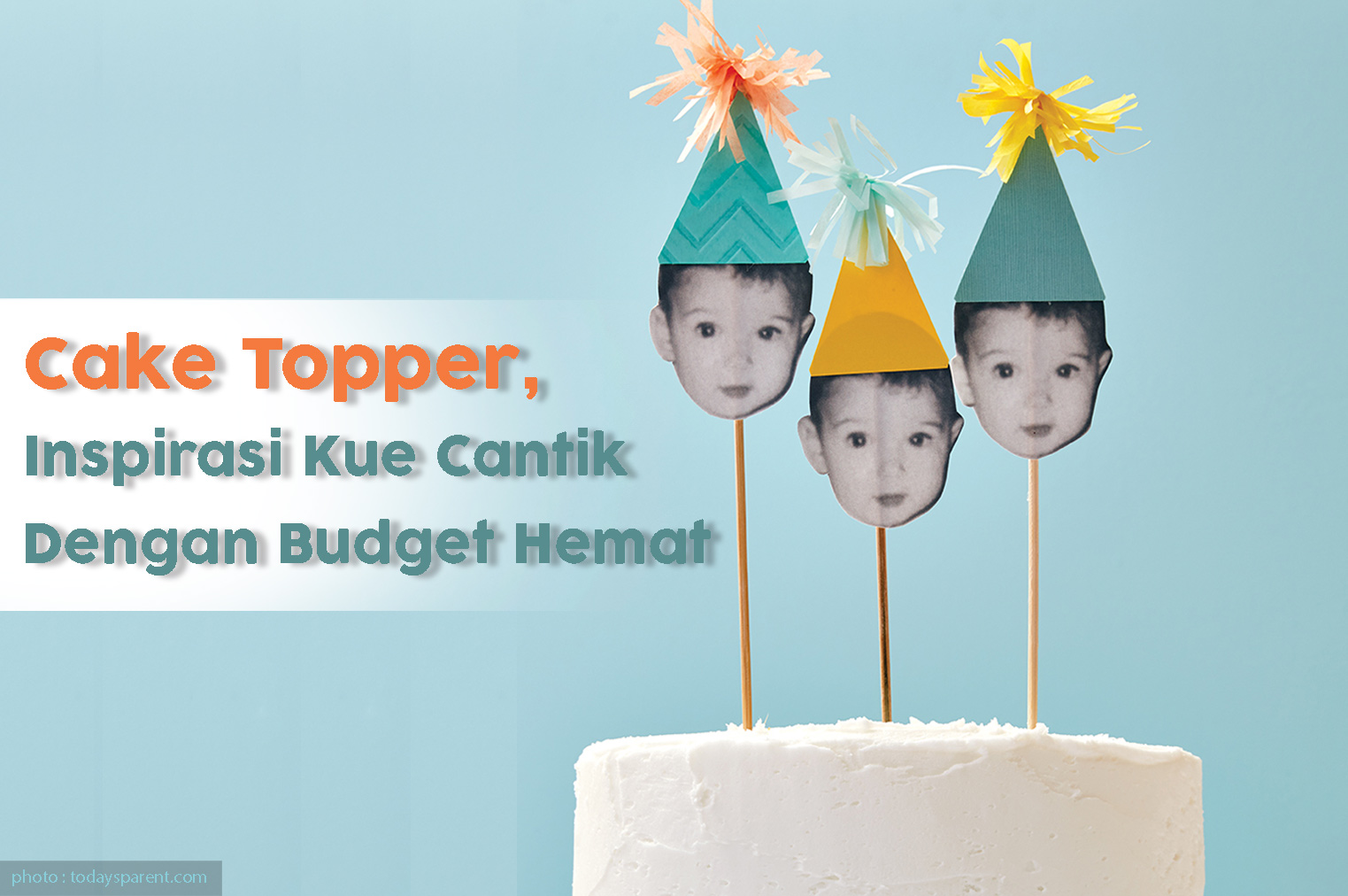 Cake Topper, Inspirasi Kue Cantik dengan Budget Hemat