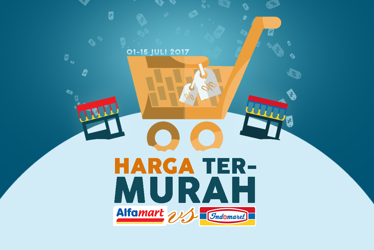 Harga Termurah Promo Alfamart VS Indomaret 01-15 Jul