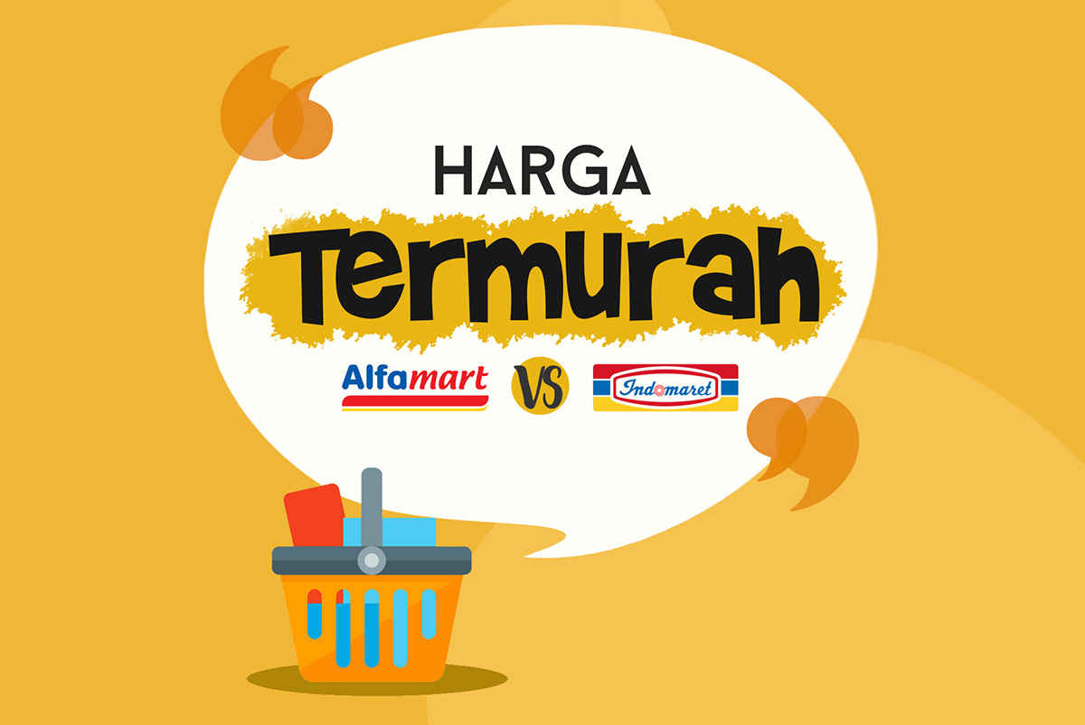 Harga Termurah Alfamart VS Indomaret 19-25 Jul