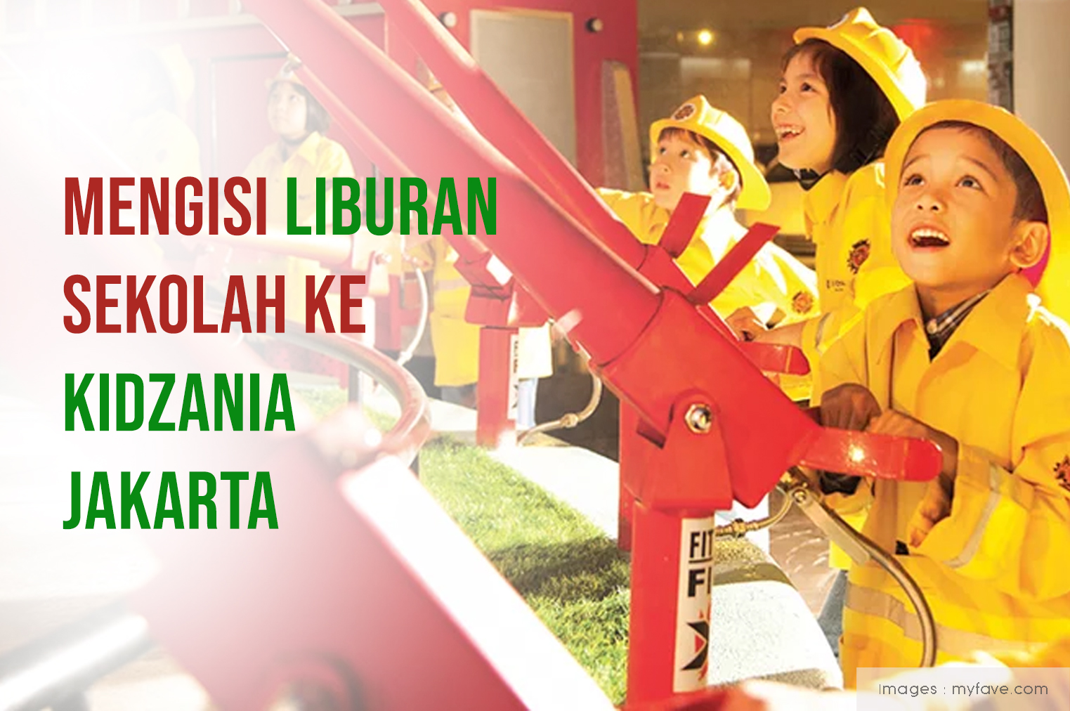 Mengisi Liburan Sekolah Ke KidZania Jakarta