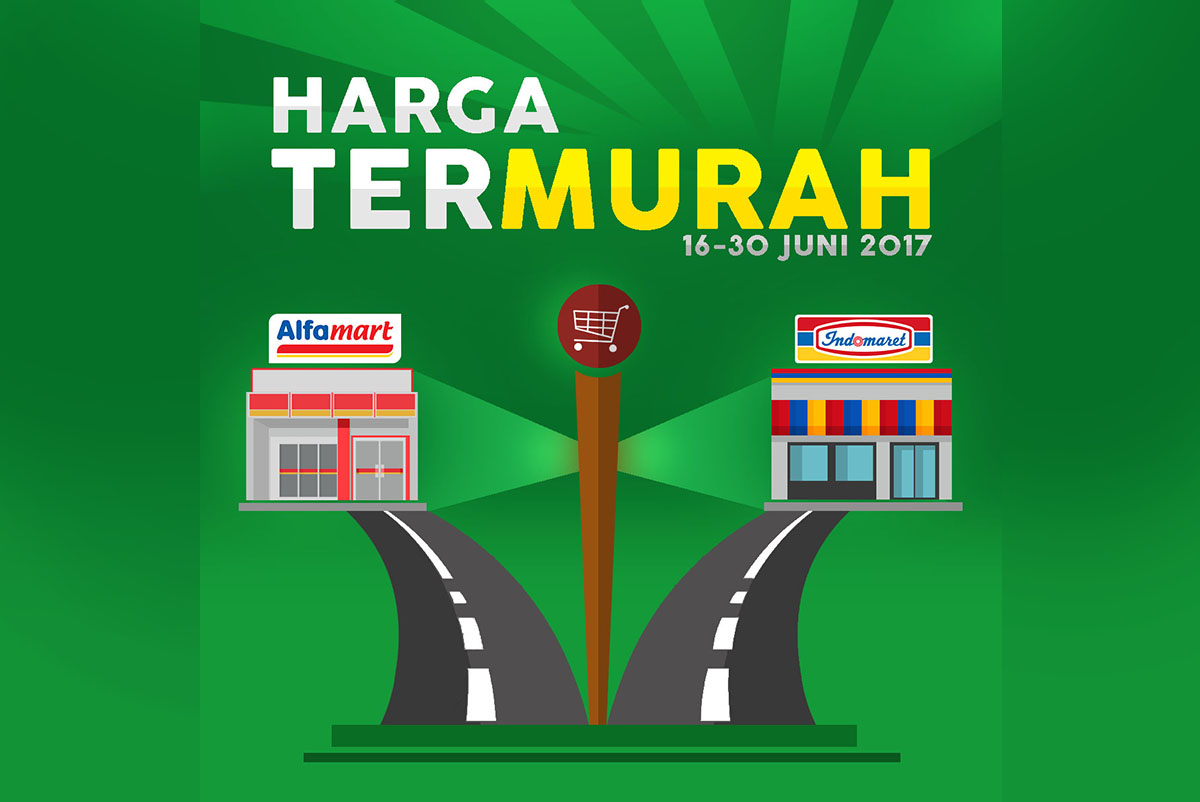 Harga Termurah Promo Alfamart VS Indomaret 16-30 Jun