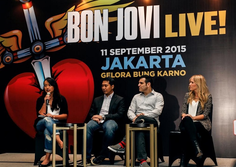 Promotor Umumkan Harga Tiket Konser Bon Jovi Live In Jakarta 2015