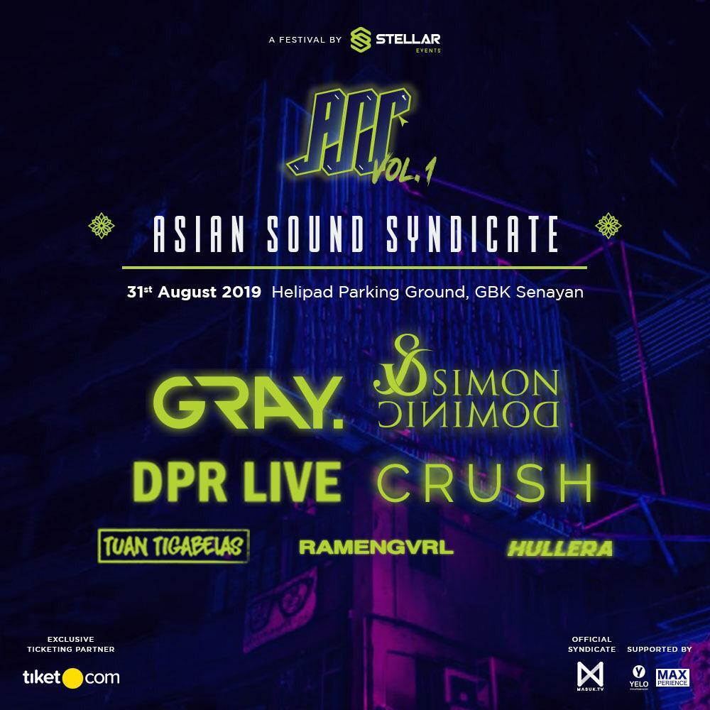 Asian Sound Syndicate Vol 1 Umumkan Full Lineup