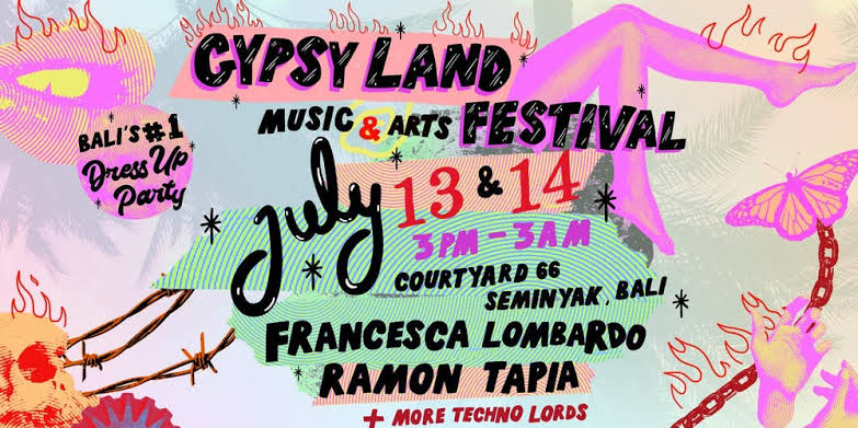 Festival Musik dan Seni Gypsy Land diselenggarakan di Bali Bulan Juli 2019