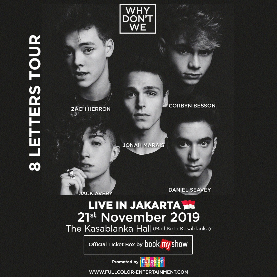 Why Don’t We akan Tampil Perdana di Jakarta November Mendatang