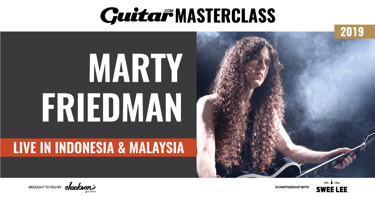 Gitaris Legendaris Marty Friedman Akan Tampil untuk Pertama Kali di Jakarta