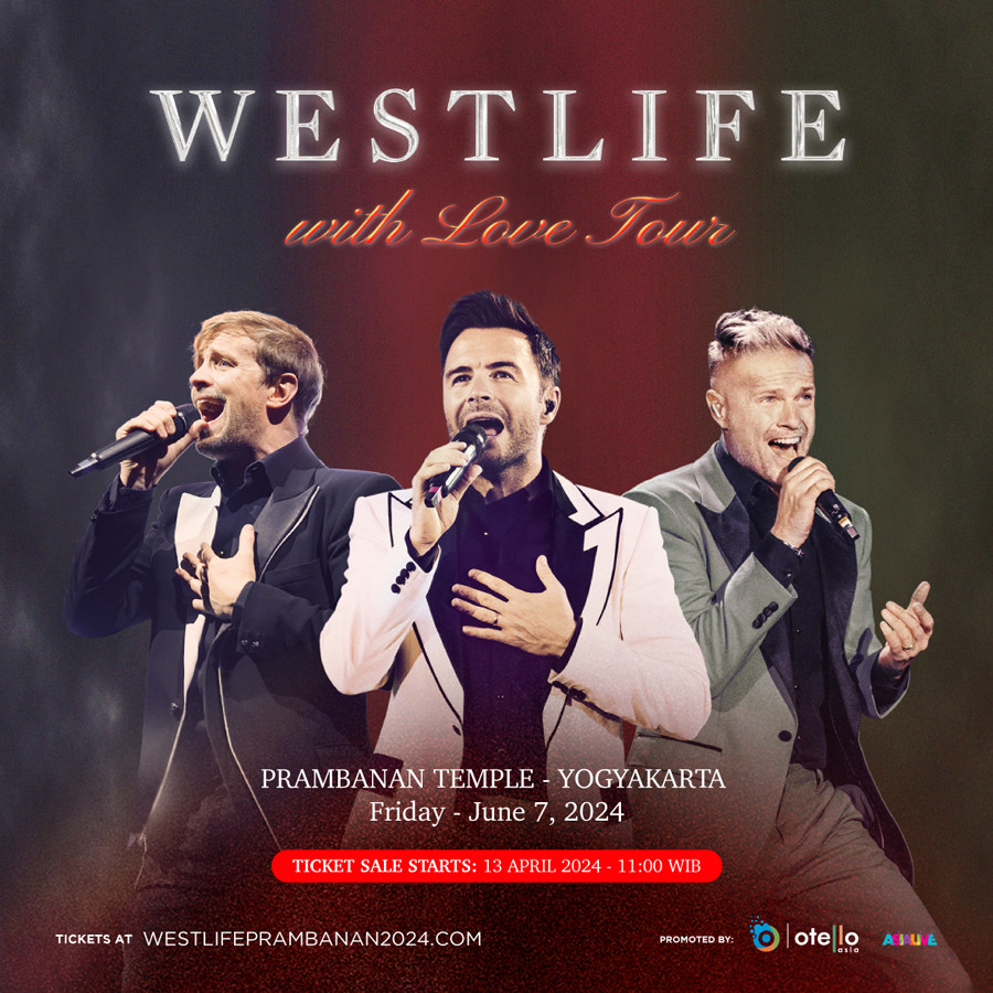 Westlife Sambangi Yogyakarta Untuk "Westlife With Love Tour 2024" - Creative Disc