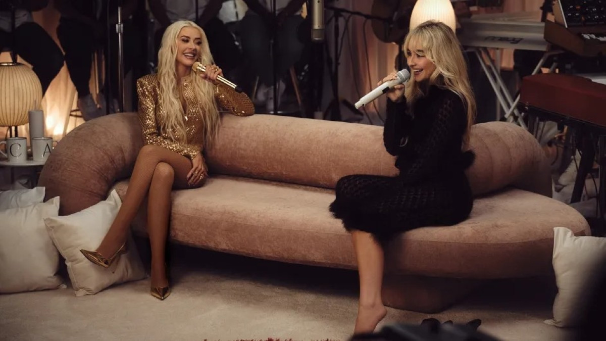 Christina Aguilera Dan Sabrina Carpenter