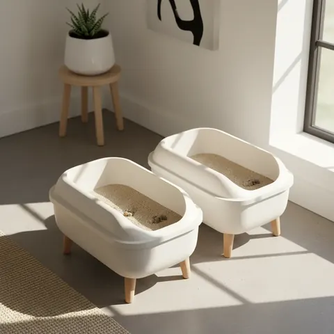 Berapa Litter Box untuk 2-3 Kucing? Panduan Jumlah & Penempatan