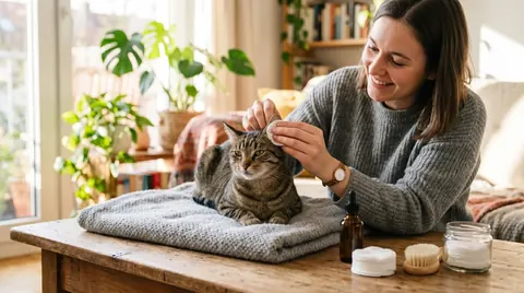 Cara Membersihkan Telinga Kucing dengan Benar di Rumah