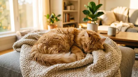 Kucing Tidur 12-16 Jam Sehari: Normal atau Gejala Penyakit?
