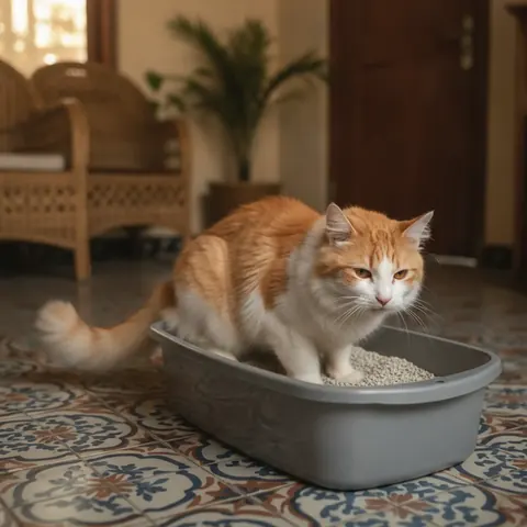 Kucing Sering ke Litter Box tapi Urinnya Sedikit: Haruskah Khawatir?