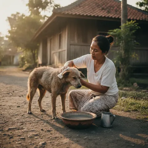 Lihat Anjing atau Kucing Jalanan Terpapar Abu? Ini yang Bisa Kamu Lakukan