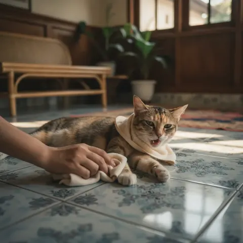 Jangan Siram Air Es! Ini yang Harus Dilakukan Saat Anabul Heatstroke